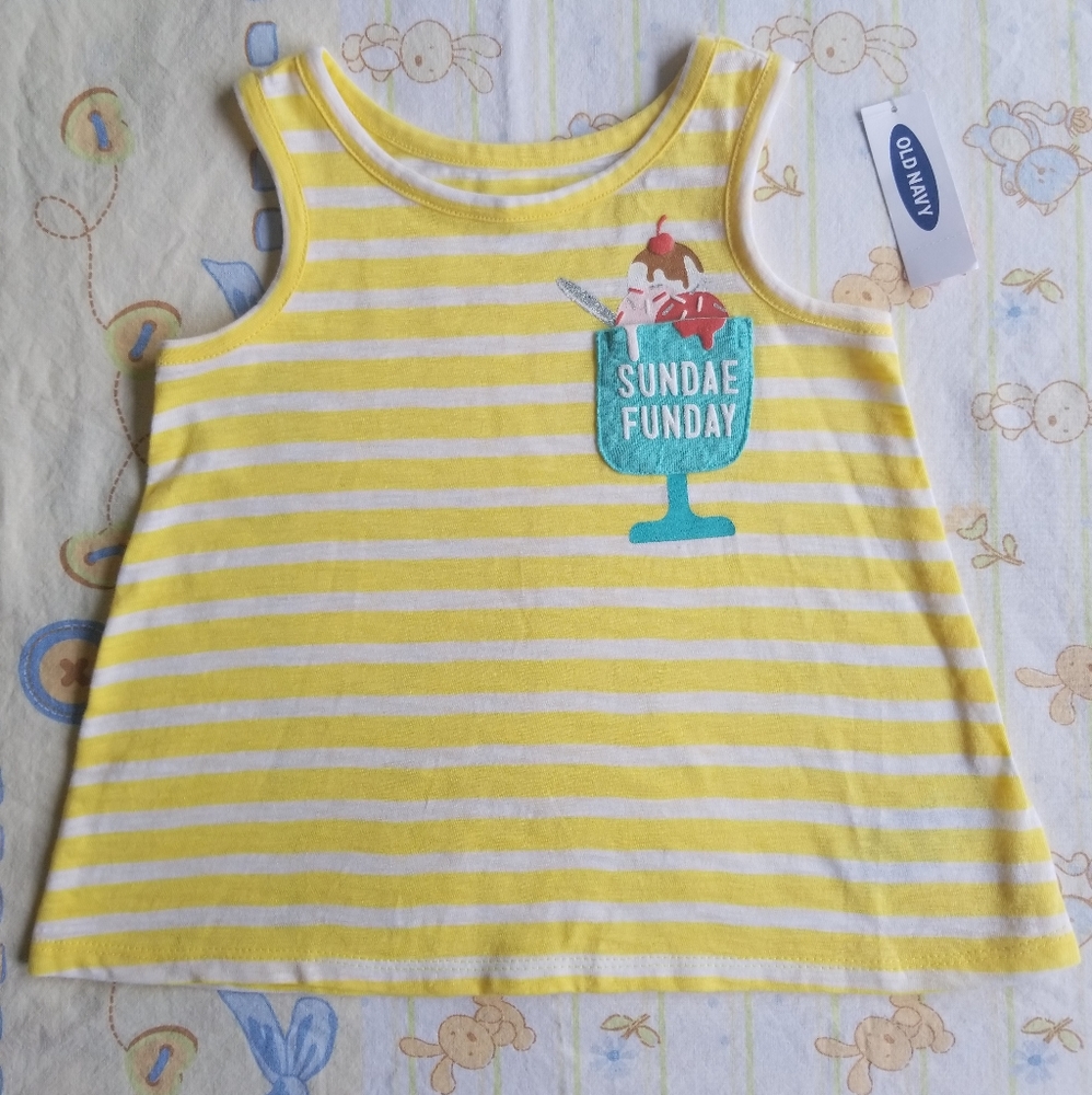 Old Navy Toddler Girl Tank Top Sz.2T